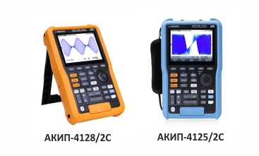 Новые серии портативных осциллографов АКИП-4125С и АКИП-4128С