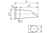 Паяльная насадка Магистр LHT20-DВ-04, 4.5mm