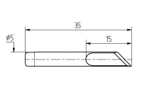 Паяльная насадка Магистр M15-DK-05, 5.0mm