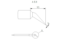 Паяльная насадка Магистр MG11-DN-004, 0.4mm