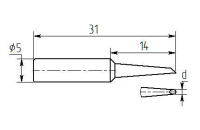 Паяльная насадка Магистр MG14-DB-004 0.4mm