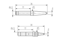 Паяльная насадка Магистр МИ-DA-11, 0.8mm