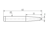 Паяльная насадка Магистр МL25-DA-25, 2.5mm