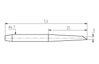 Паяльная насадка Магистр МP25-DВ-11, 0.8mm