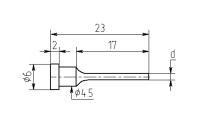 Паяльная насадка Магистр MW17-Z-2.5, 2,5mm