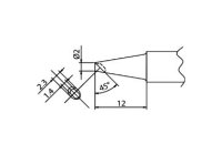 Наконечник для паяльника Hakko T20-BCM2 Shape-2BC