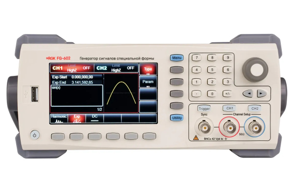 Генератор сигналов специальной формы RGK FG-602