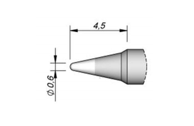 Наконечник конический AiXun C210-003 0,6 мм