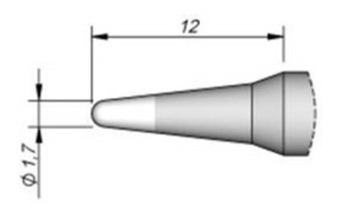 Наконечник конический AiXun C245-943 1,7 мм