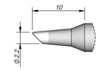 Наконечник скошенный AiXun C245-945 2,2 мм