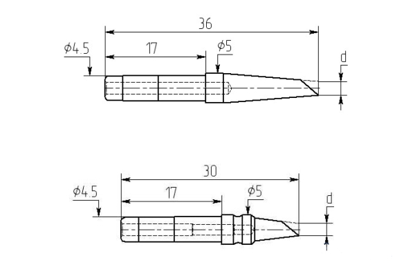 Паяльная насадка Магистр МИ-DC-02, 2,5mm